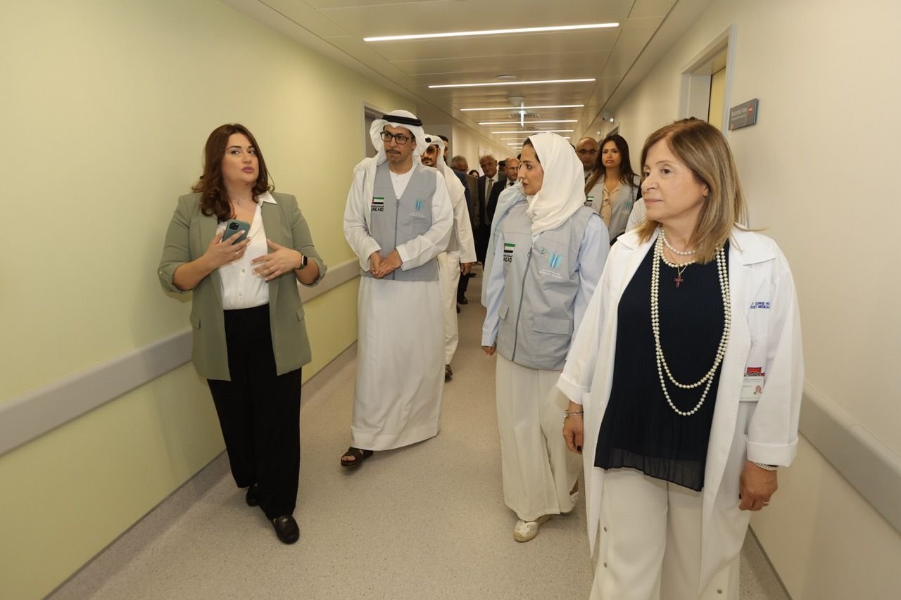 الامارات | "القلب الكبير"  تُعيد النبض إلى وحدة الطوارئ في مستشفى القديس جاورجيوس ببيروت