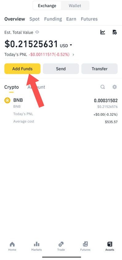 شرح بالصور كيفية الحصول على عنوان الإيداع لعملة USDT على منصة بينانس