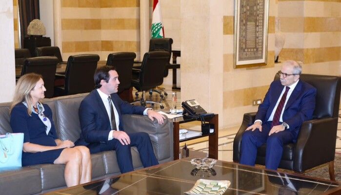 سلام بحث مع مسؤول في "ستارلينك" مسار مشاورات الشركة مع وزارة الاتصالات واستقبل ماغرو وصفير