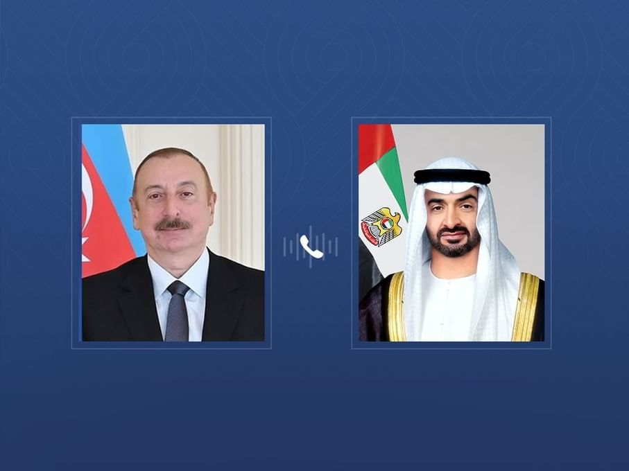 الامارات | رئيس الدولة يتلقى اتصالا هاتفيا من رئيس أذربيجان