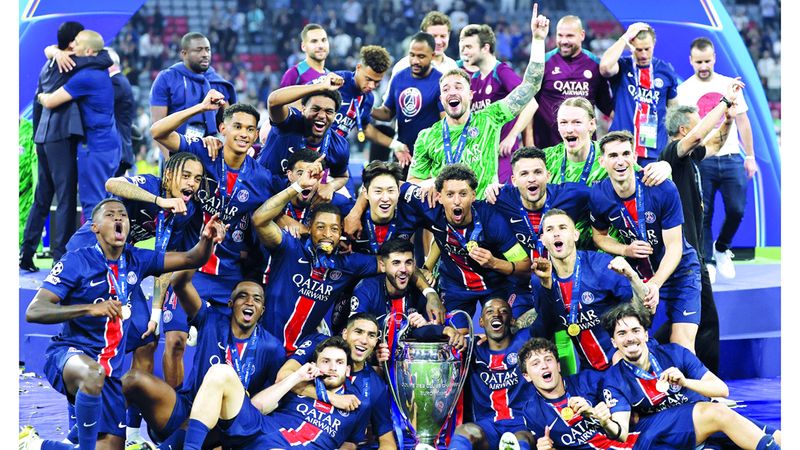 الامارات | سان جيرمان بطل أوروبا بـ «الحل الجماعي» والابتعاد عن «سياسة النجوم»