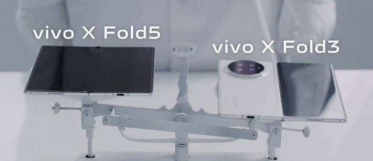 تكنولوجيا: هاتف Vivo X Fold5 سيكون أخف من X Fold3 بوزن أقل من 219 جرامًا حسب فيديو تشويقي