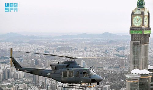 السعودية | القوات الجوية تؤمن أجواء المشاعر المقدسة في موسم الحج