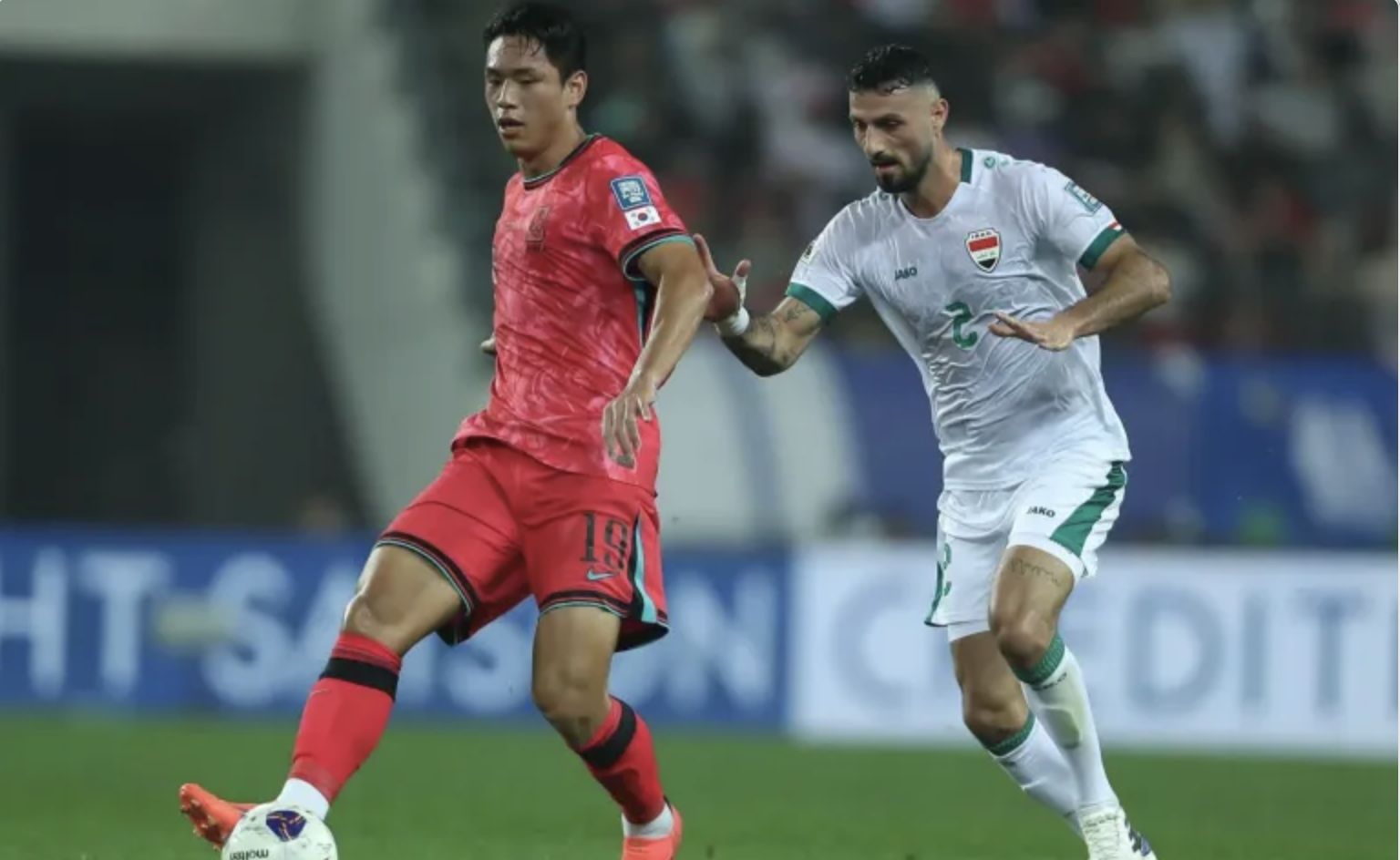 الامارات | موعد مباراة العراق وكوريا الجنوبية في تصفيات كأس العالم 2026 والقنوات الناقلة