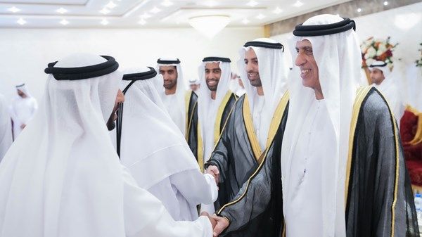 سعود بن صقر يستقبل جموع المهنئين بحلول عيد الأضحى المبارك