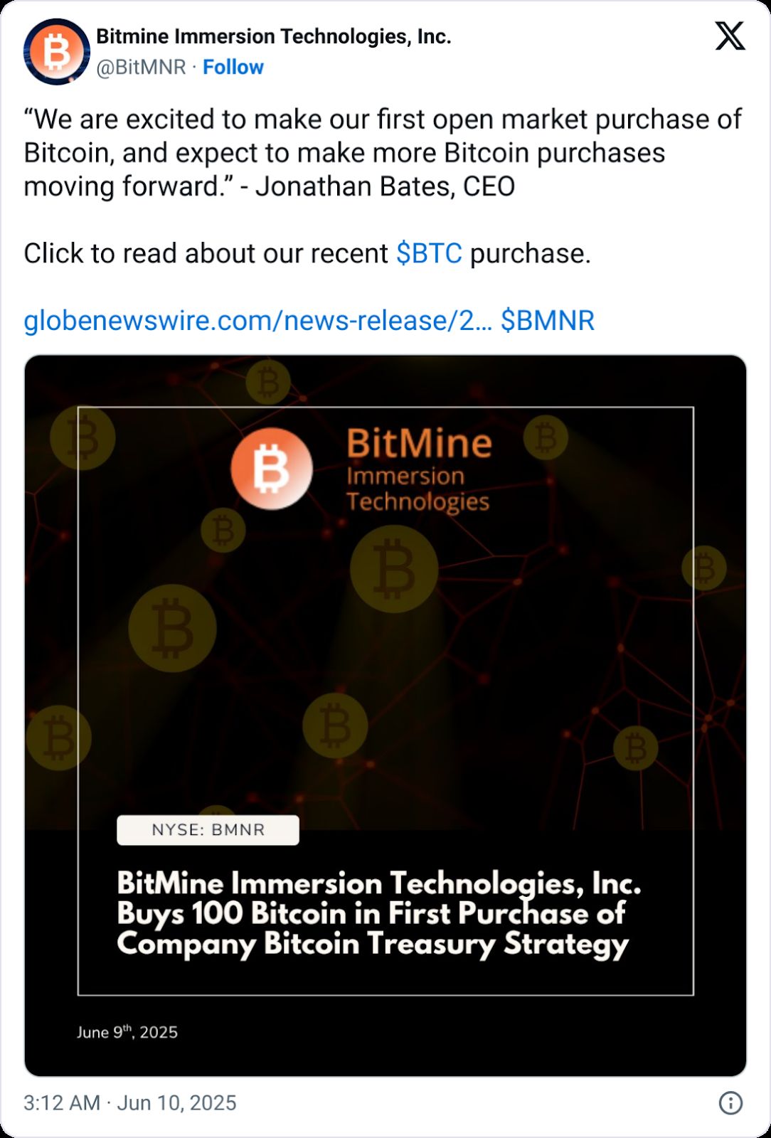أسهم البيتكوين والشركات الأمريكية المرتبطة بالكريبتو ترتفع مع إعلان المزيد من الشركات عن خطط لشراء BTC