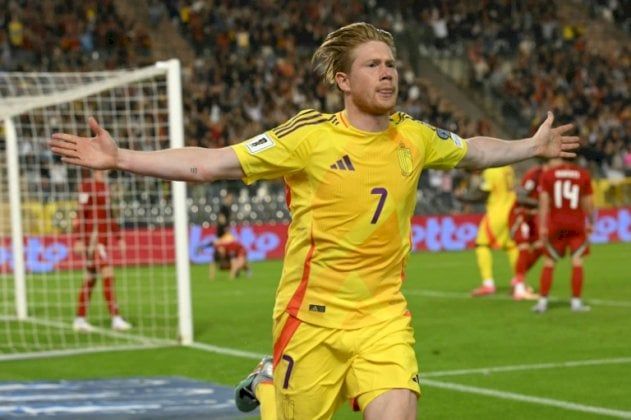تصفيات مونديال 2026: دي بروين يخمد ريمونتادا ويلز ويهدي بلجيكا فوزا قاتلا