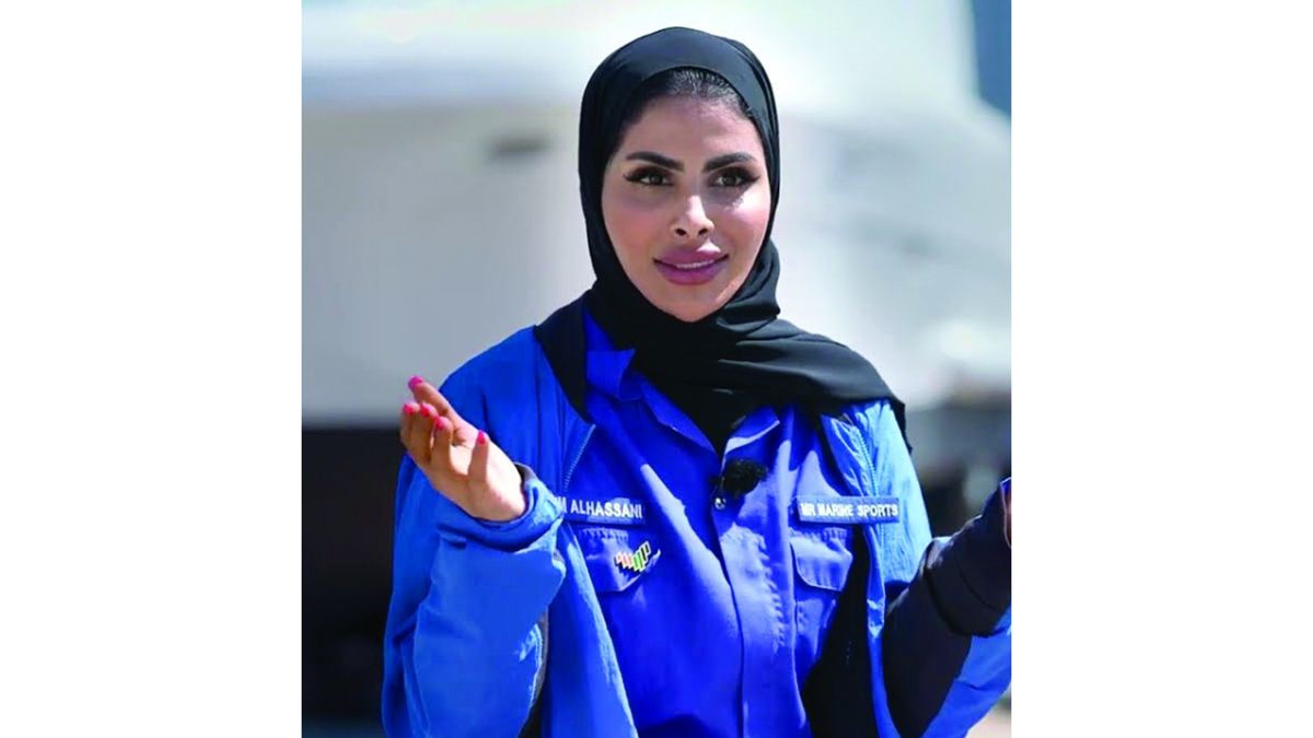 الامارات | ريم الحساني إماراتية بعزيمة لا تلين تُطلق رياضة «التجديف الجبلي»
