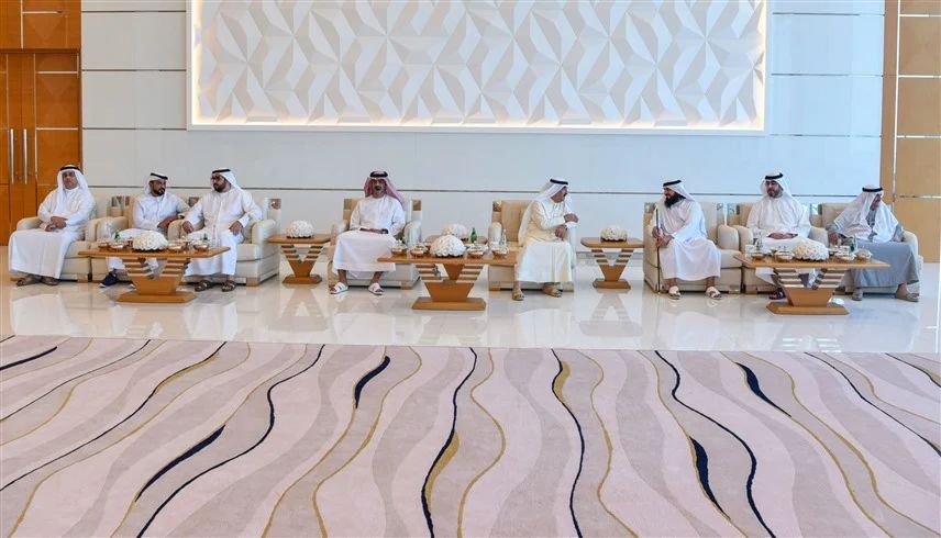 الامارات | عقد قران ولي عهد أم القيوين على كريمة محمد بن حمدان بن حمدان آل نهيان