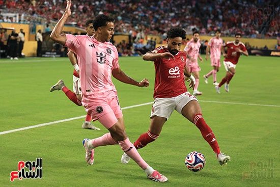 الشوط الأول.. تعادل سلبى بين الأهلى وإنتر ميامى فى افتتاح كأس العالم للأندية.. صور