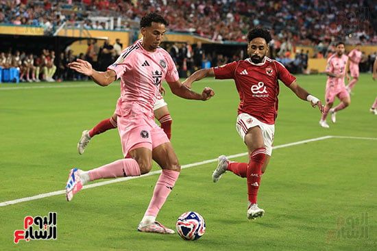 60 دقيقة.. إنتر ميامي ينشط هجوميا.. والأهلي يحافظ عل التعادل السلبي.. صور