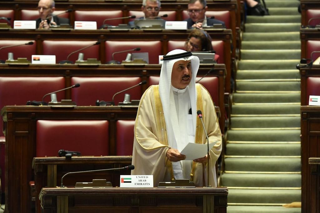 الامارات | صقر غباش: الإمارات جعلت من قيم التعايش حجر الأساس في بناء الدولة والمجتمع