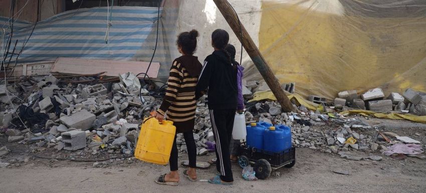 منظمة اليونيسيف: تحذّر من نفاذ مياه الشرب في غزة