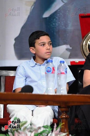 محمد شاهين وعدد من صناع مسلسل لام شمسية يحضرون ندوة المركز الكاثوليكى.. صور