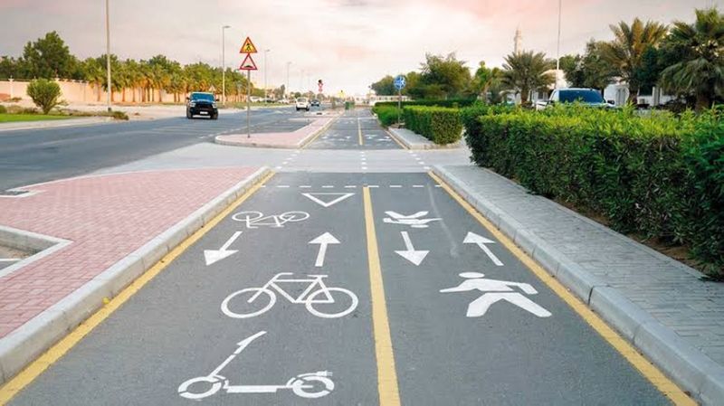 الامارات | 560 كم إجمالي أطوال مسارات الدراجات الهوائية في دبي