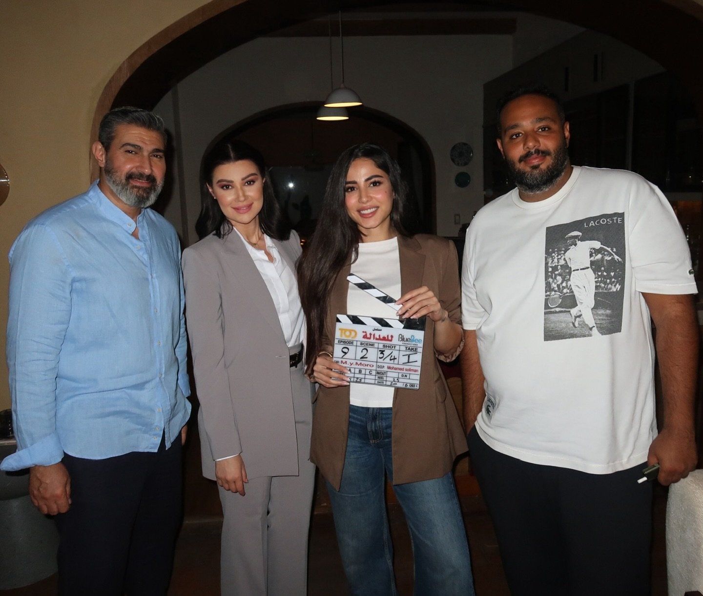 نوران ماجد مديرة أعمال ياسر جلال في مسلسل للعدالة وجه آخر