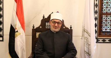 مفتى الجمهورية يُهنئ الرئيس السيسي بالعام الهجرى الجديد