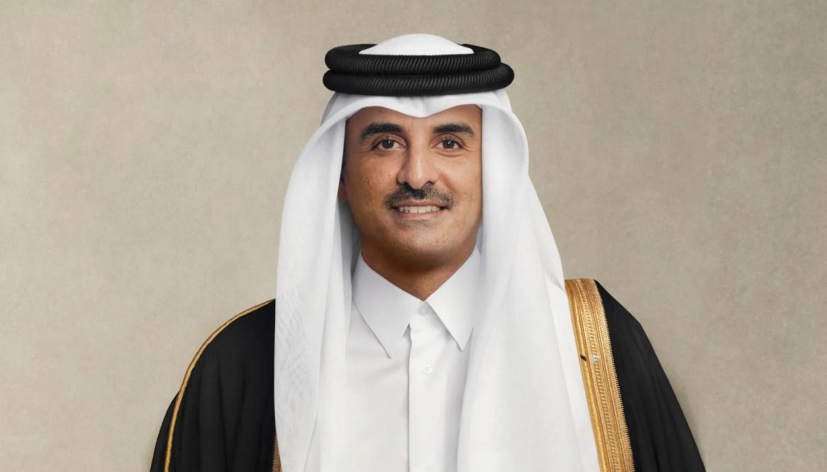 أمير دولة قطر يتلقى اتصالًا هاتفيًا من الرئيس السوري