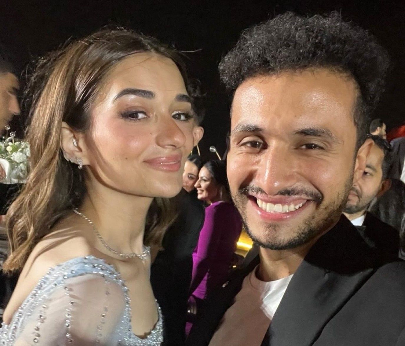 بعد احتفاله بيوم ميلادها.. هل هناك قصة حب تربط بين ملك أحمد زاهر ومصطفى عماد!