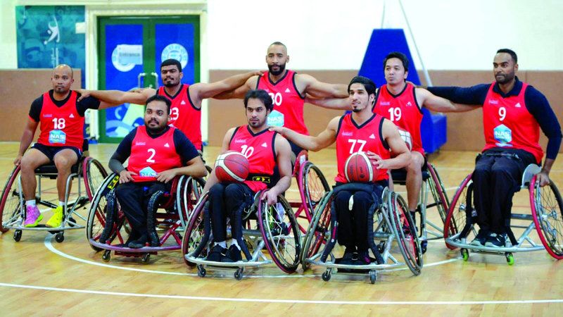 الامارات | الشحي.. سنة أولى «منتخب سلة الكراسي المتحركة»