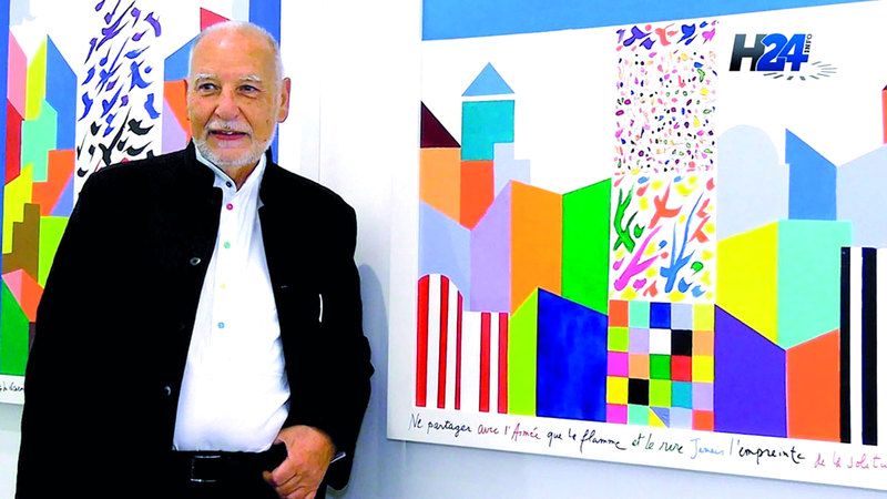 الامارات | بن جلون من الكتابة إلى الرسم.. «السكينة في عالم مضطرب»