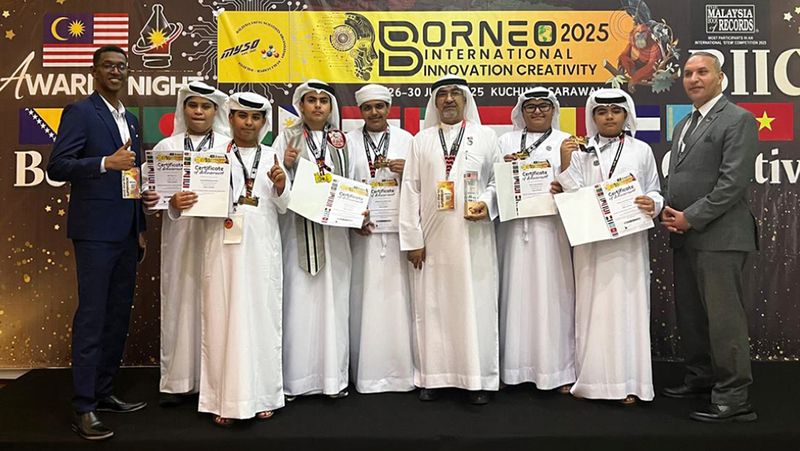 الامارات | ابتكارات إماراتية تحصد 9 ذهبيات بمسابقة دولية في ماليزيا