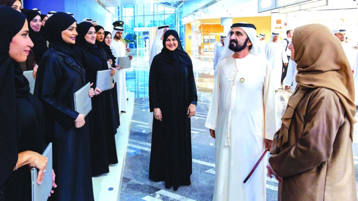 الامارات | محمد بن راشد يشهد تخريج دفعة جديدة في «دبلوم المسرّعات الحكومية»