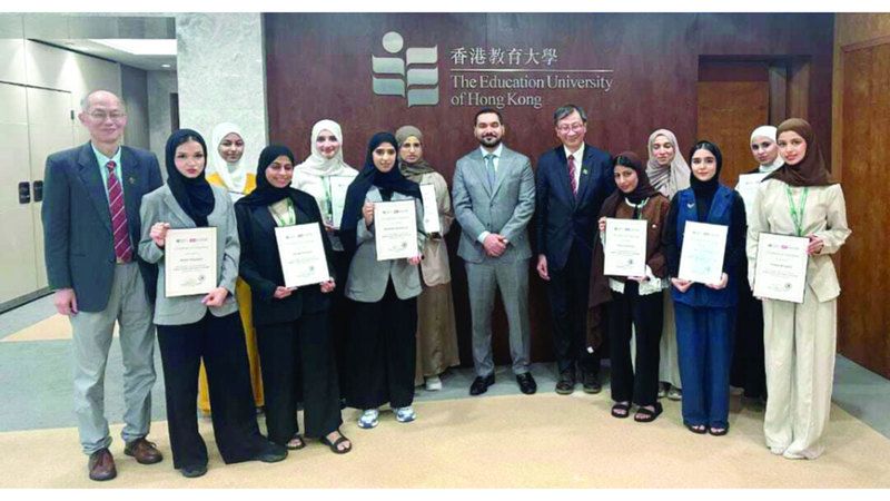 الامارات | طالبات جامعة الإمارات يستعرضن ابتكارات تعليمية في هونغ كونغ