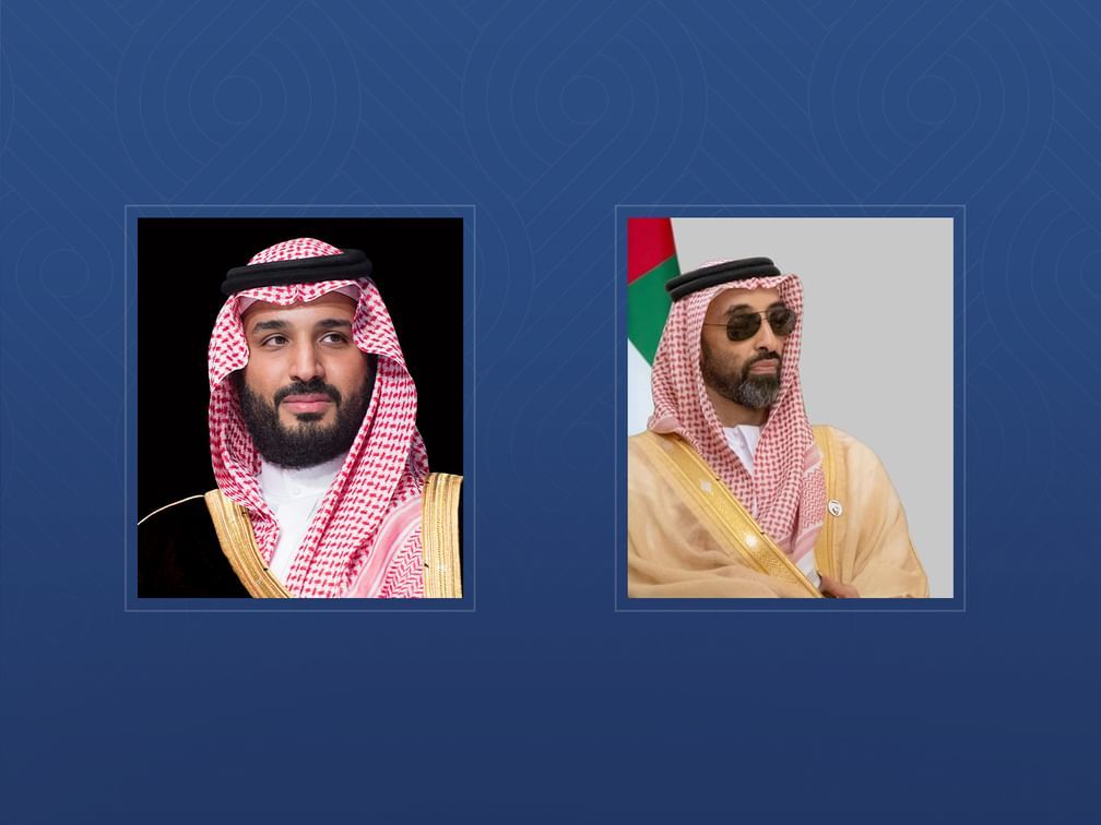 الامارات | ولي العهد السعودي يستقبل طحنون بن زايد