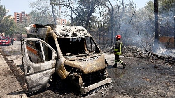 إصابة 30 شخصا إثر انفجار محطة وقود في روما