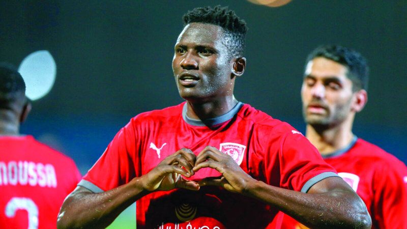 الامارات | المهاجم الكيني أولونغا يقترب من النصر