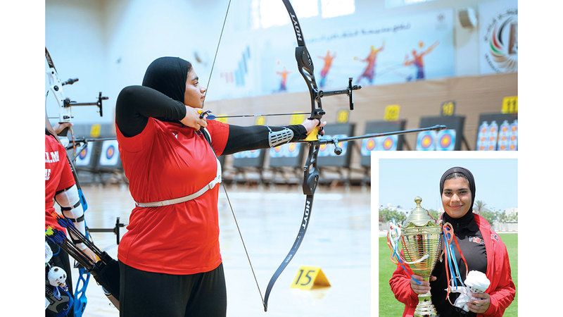 الامارات | هدى آل علي.. موهبة إماراتية تطمح لإنجاز أولمبي في القوس والسهم