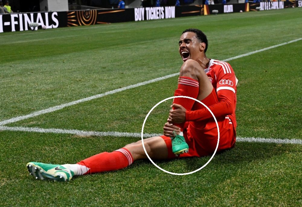 الامارات | مشهد صعب لإصابة الموهبة جمال موسيالا.. «أبكى العالم»! (فيديو)