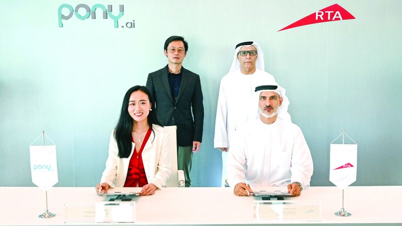 الامارات | «طرق دبي» توقّع تفاهماً مع «بوني» للمركبات ذاتية القيادة