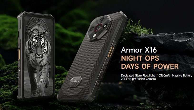تكنولوجيا: Ulefone الجديد يجمع بين الرؤية الليلية وبطارية ضخمة بسعر اقتصادي