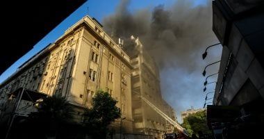 اتحاد العمال ينعى شهداء حريق سنترال رمسيس