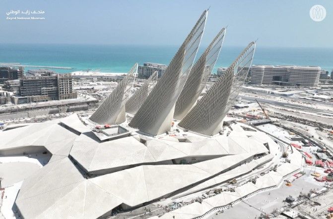 الامارات | متحف زايد الوطني بأبوظبي يفتح أبوابه ديسمبر 2025