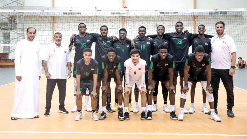 الامارات | منتخب الناشئين للكرة الطائرة يشارك في بطولة آسيا