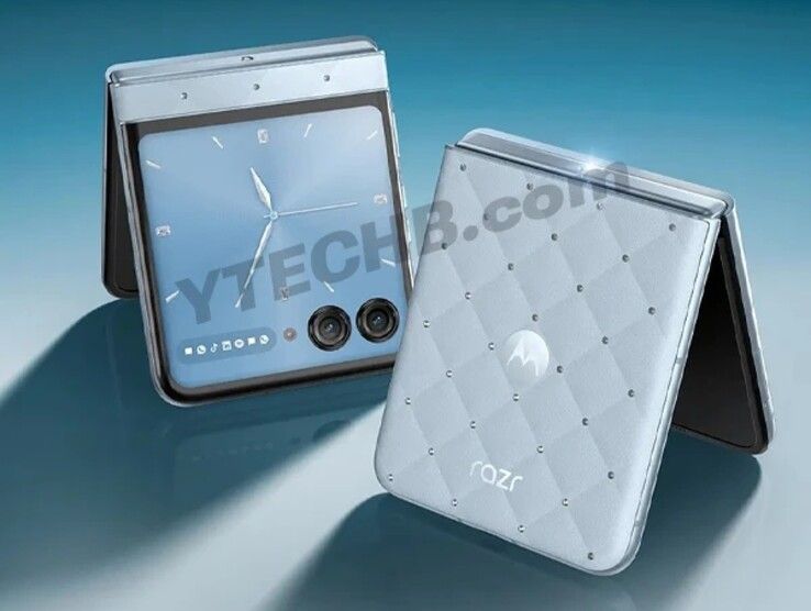 تكنولوجيا: تسريب يكشف نسخة Motorola Razr Swarovski الفاخرة بهيكل كريستالي ونظام مخصص