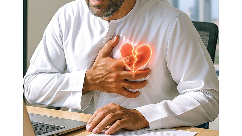 الامارات | 5 أعراض لمتلازمة «القلب المنكسر».. أبرزها ألم الصدر وصعوبة التنفس