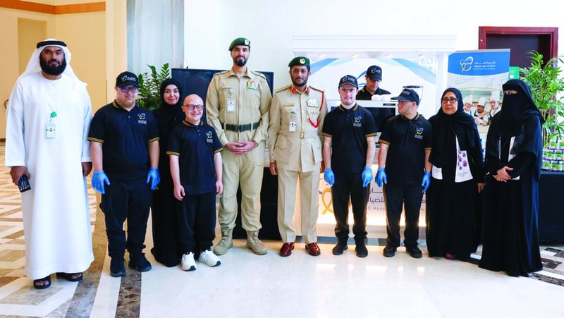الامارات | شرطة دبي تستضيف «كشك السعادة» لذوي متلازمة داون