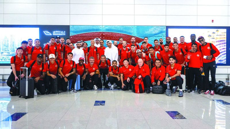 الامارات | شباب الأهلي يغادر إلى النمسا لبدء المعسكر الخارجي