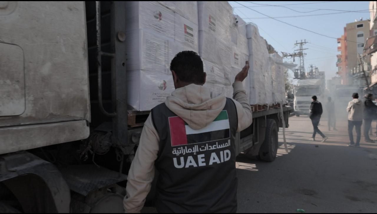 الامارات | الإمارات تُنفذ أكبر مشروع لإمداد المياه المحلاة من مصر إلى جنوب قطاع غزة