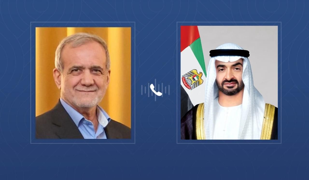 الامارات | رئيس الدولة والرئيس الإيراني يبحثان هاتفياً علاقات البلدين والتطورات الإقليمية