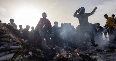 30 مصابا برصاص الاحتلال قرب مركز مساعدات برفح