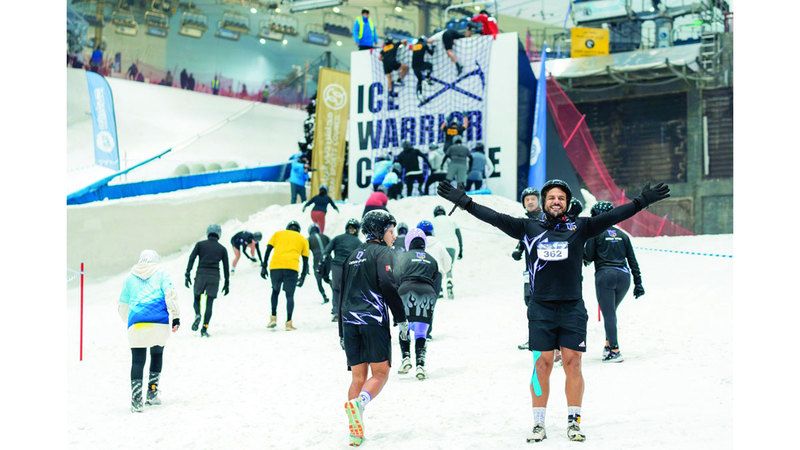 الامارات | «تحدي محارب الجليد» ينطلق في «سكي دبي» 14 سبتمبر