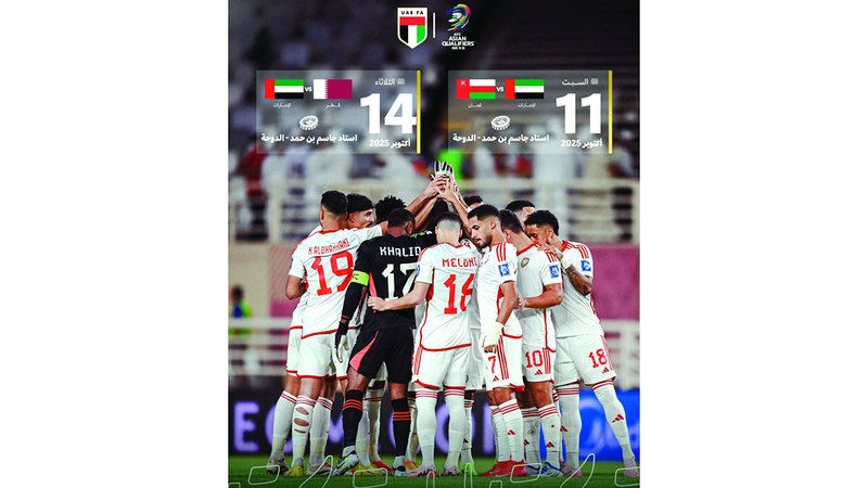 الامارات | «الأبيض» يواجه عُمان وقطر في ملحق المونديال
