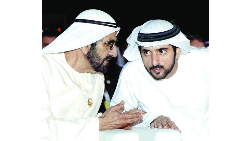 الامارات | محمد بن راشد إلى حمدان بن محمد: أهديك أطيب المعاني والأماني