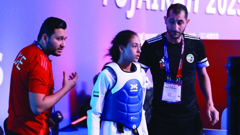 الامارات | من «إنستغرام» إلى بطولة العالم.. سلمى النقبي قصة نجاح في «التايكواندو»