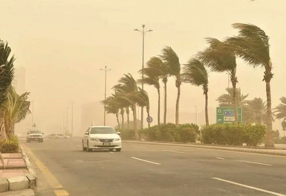 نجران.. "الأرصاد" ينبه من عوالق ترابية تؤثر على الرؤية بعدة مناطق